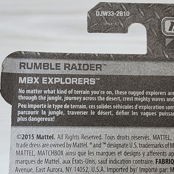 Matchbox Rumble Raider-orange NWT - Picture 2 of 7
